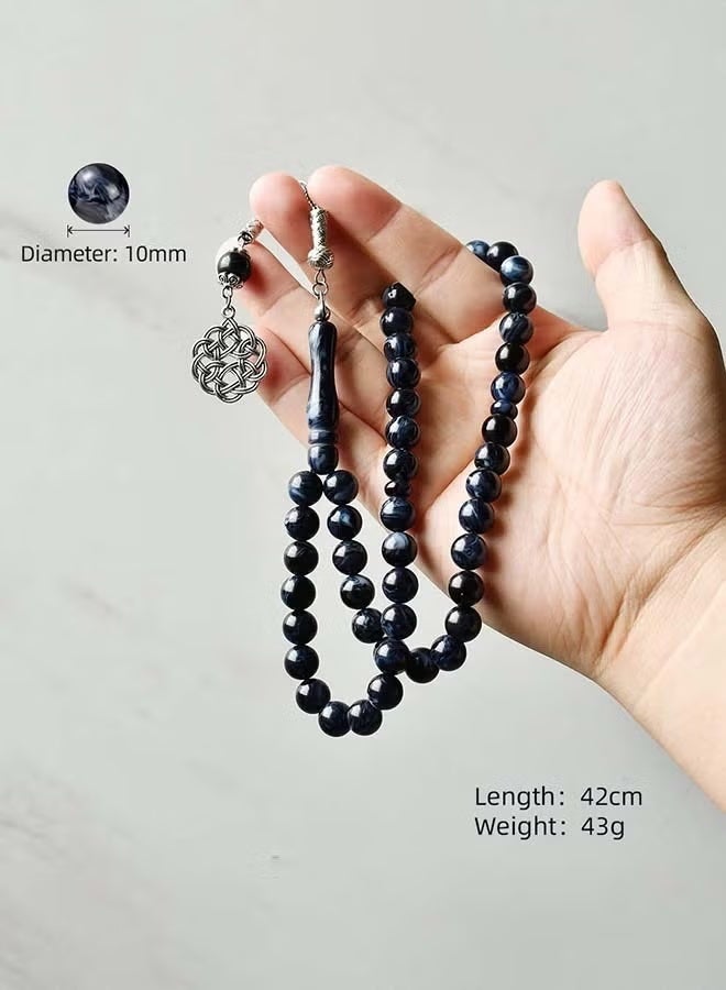 Arabest Prayer Beads (10 mm 45 Beads), High Quality Turquoise Worship Prayer Beads - Image 3